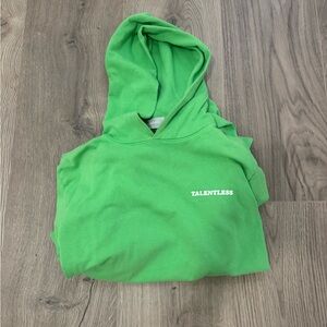 Talentless Green hoodie
